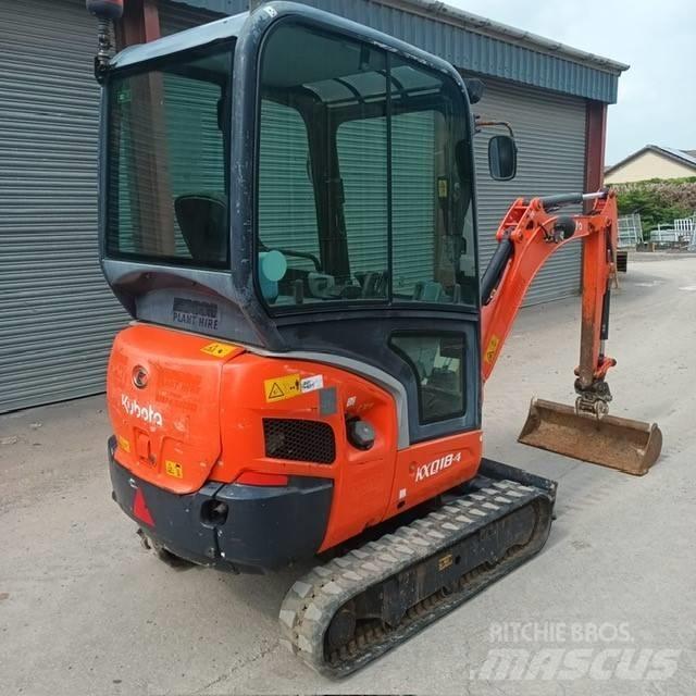 Kubota KX 018-4 小型挖掘机