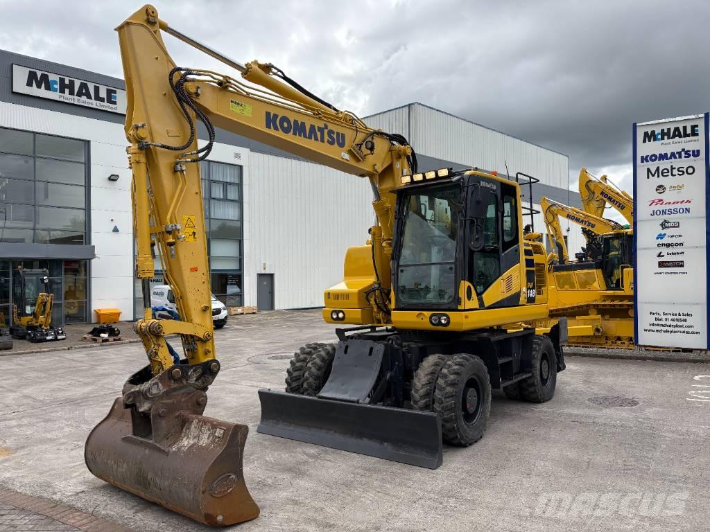 Komatsu PW148-11 轮式挖掘机