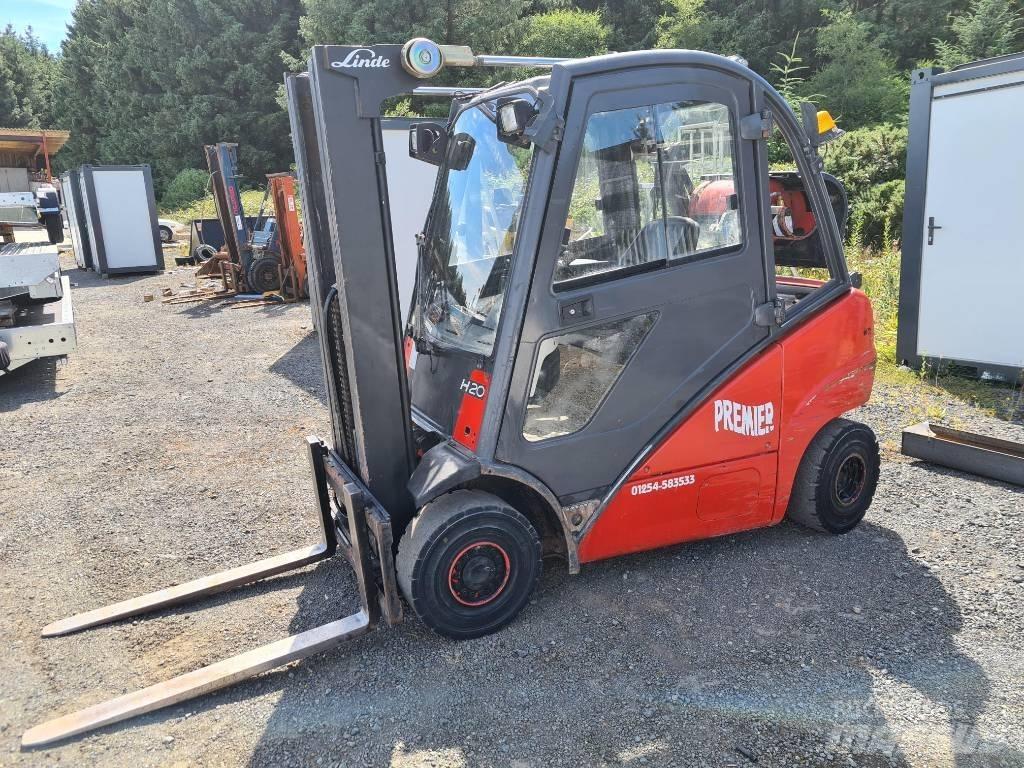 Linde H 20 天然气叉车