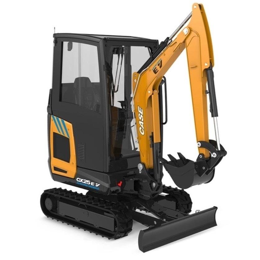 CASE CX 25 EV 小型挖掘机