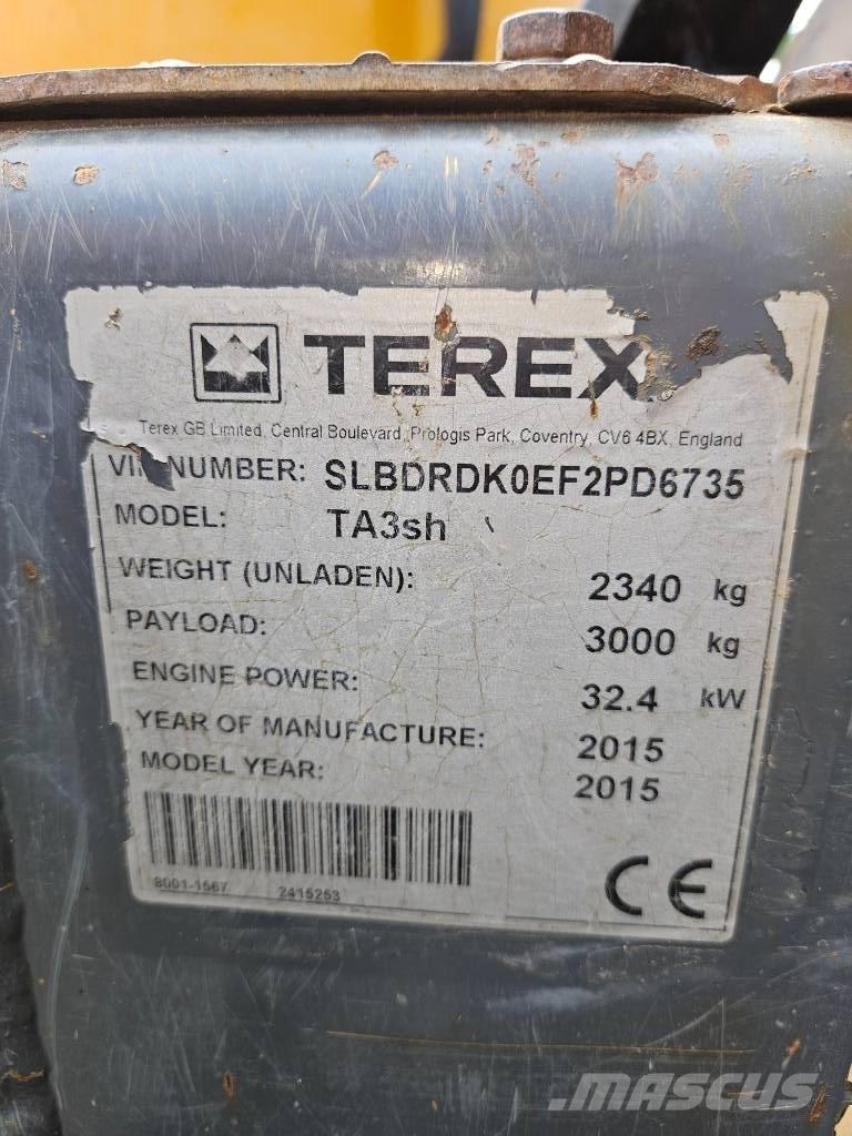 Terex TA 3SH 翻斗车\公路型自卸车