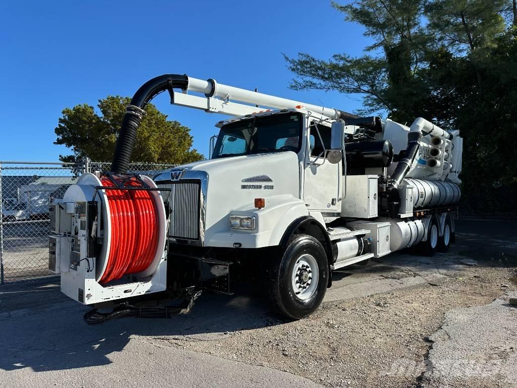 Western Star 4900 SA 组合/真空油槽车