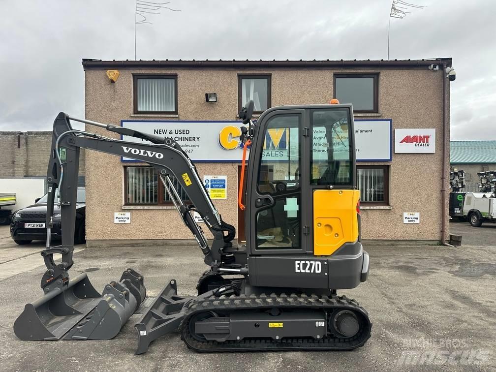 Volvo EC 27 D 小型挖掘机