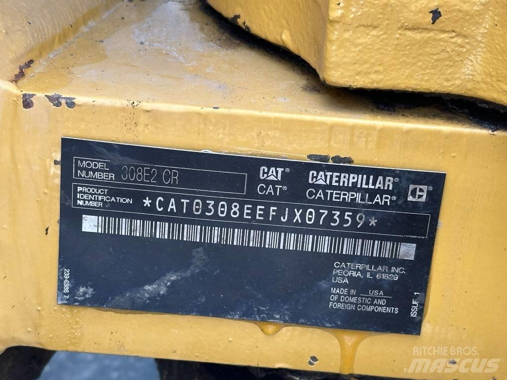 CAT 308 E 2 CR 中型挖掘机