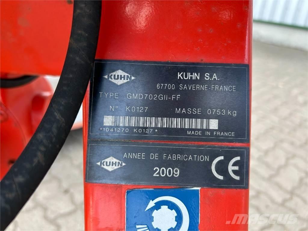 Kuhn GMD 702 GII 割草调节装置