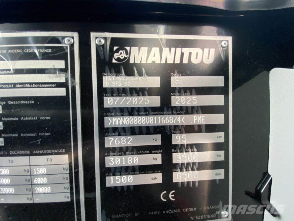Manitou MLT635 伸缩臂叉装车|叉装车