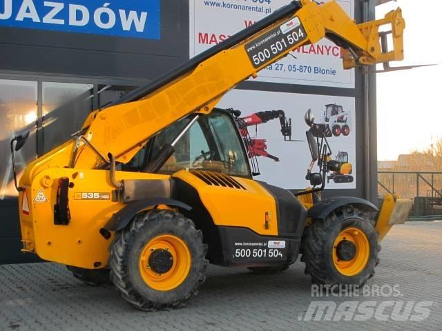 JCB 535-125 Hiviz 伸缩臂叉装车|叉装车