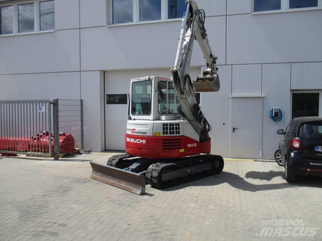 Takeuchi TB 153 FR 小型挖掘机
