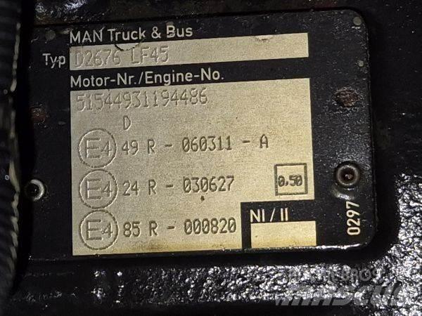 MAN D2676 LF45 发动机