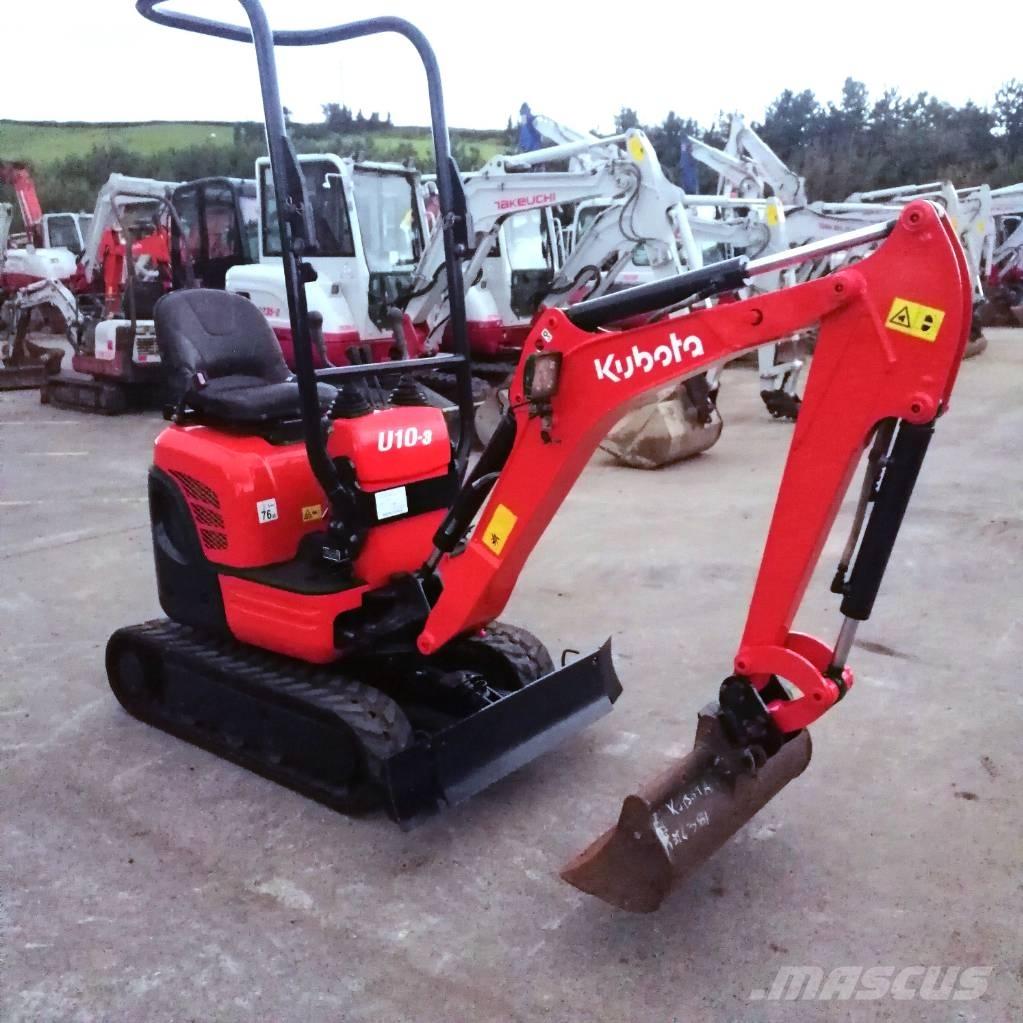 Kubota U 10-3 小型挖掘机