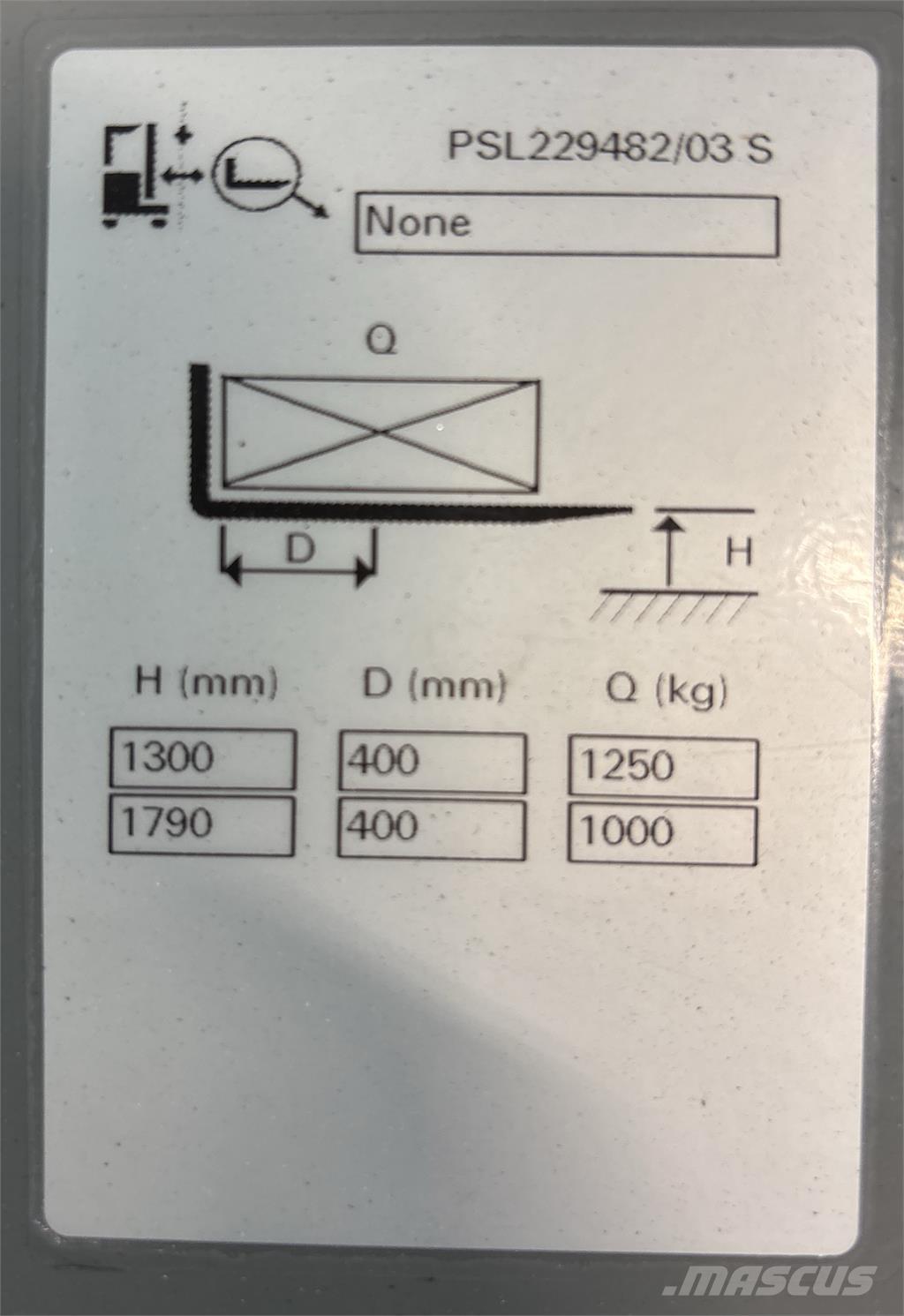 Atlet PSL125 手推堆垛车