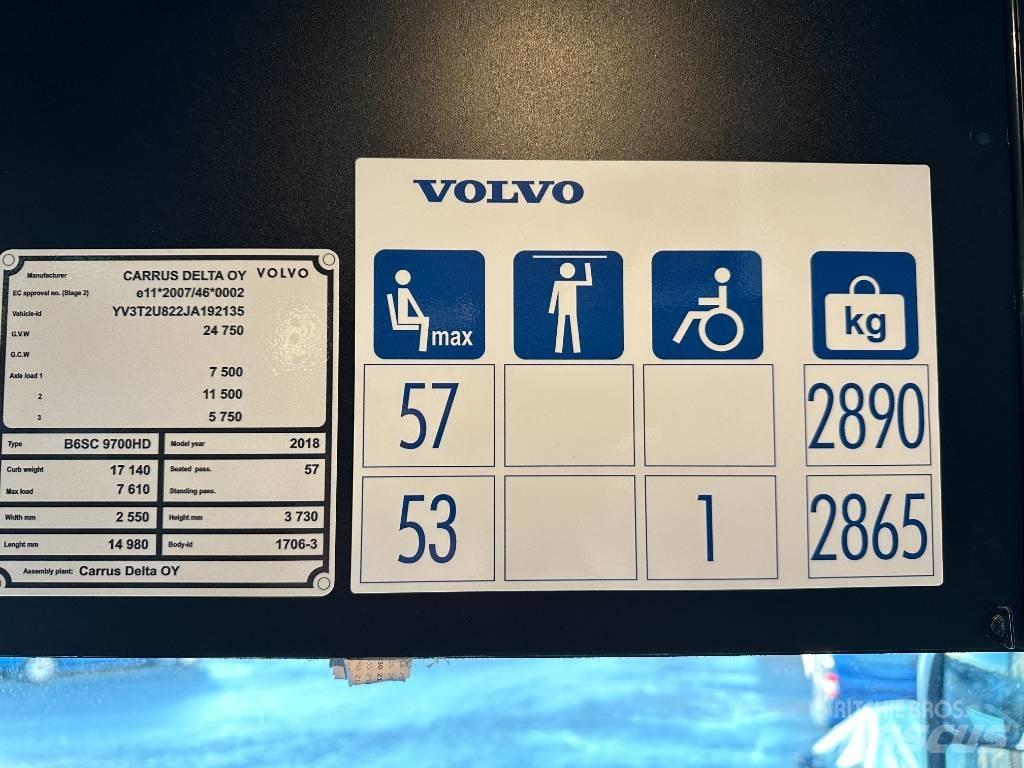 Volvo B11R 9700HD 长途公共汽车