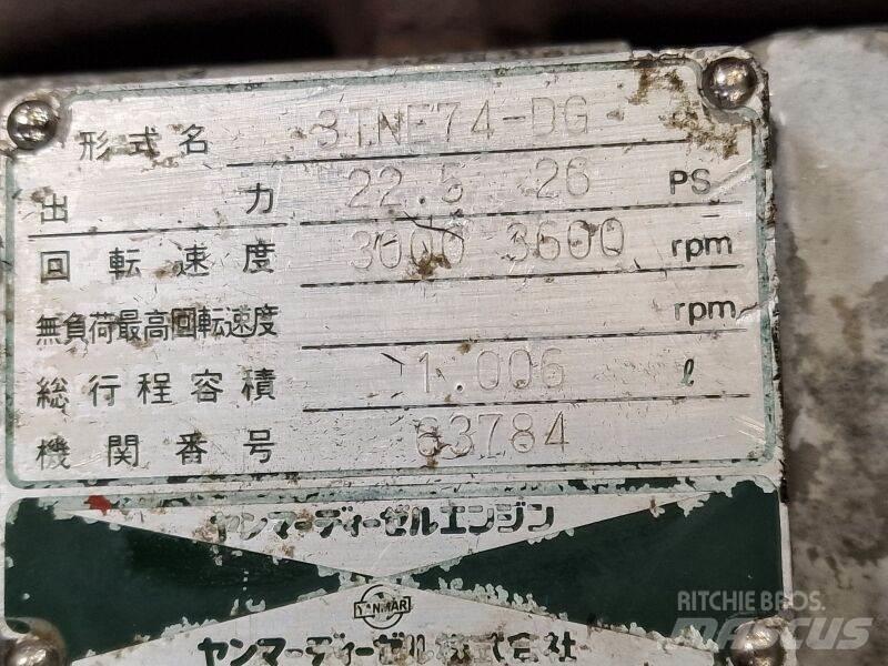 Yanmar 3TNE74-DG 发动机