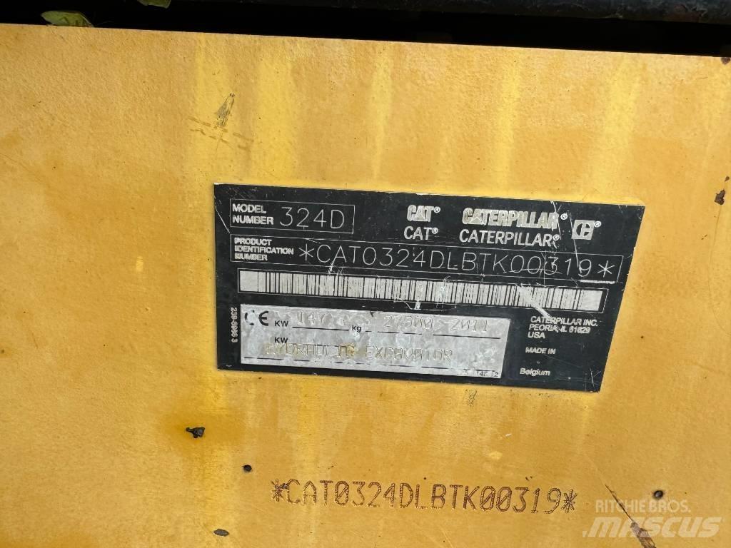 CAT 324 D L 履带挖掘机