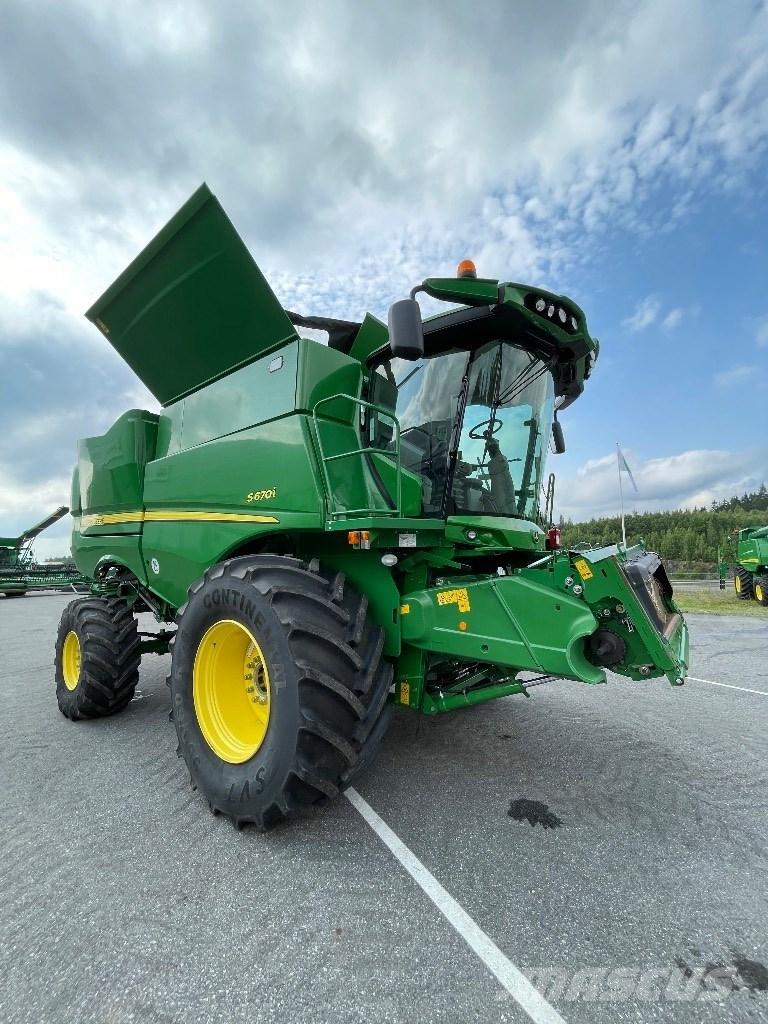 John Deere S 670 i 联合收割机