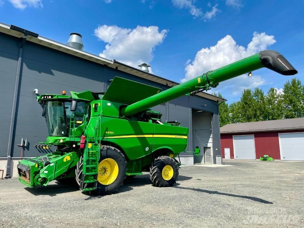 John Deere S 670 i 联合收割机