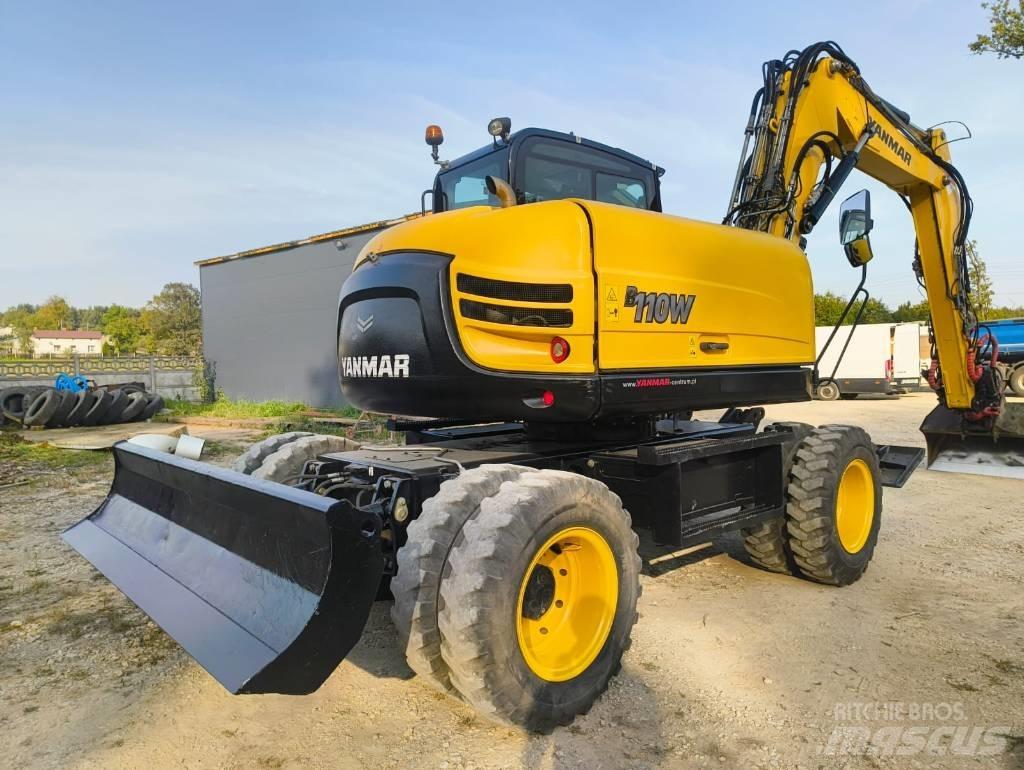 Yanmar B 110 W 轮式挖掘机