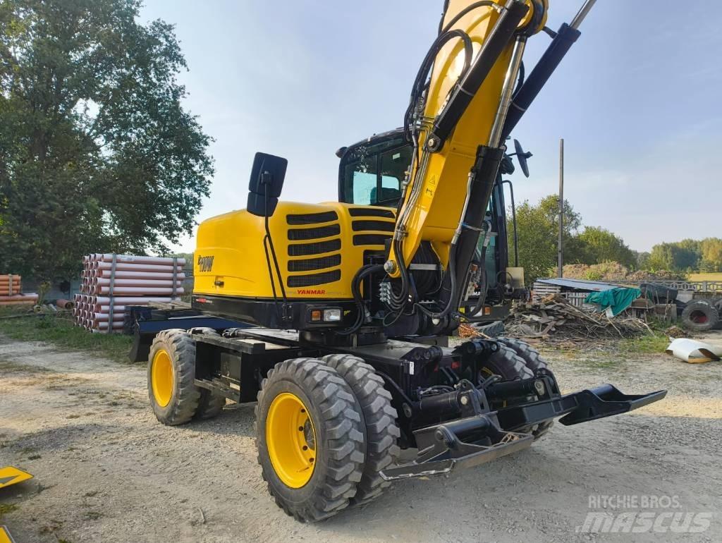 Yanmar B 110 W 轮式挖掘机