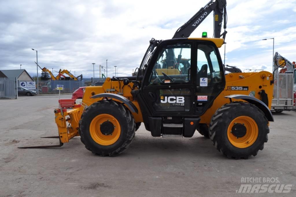 JCB 535-95 伸缩臂叉装车|叉装车