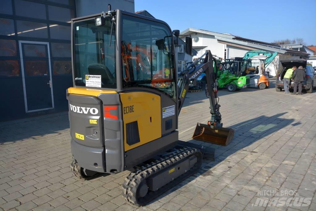 Volvo EC 18 E 小型挖掘机