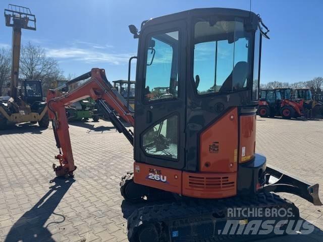 Hitachi ZX 26 小型挖掘机
