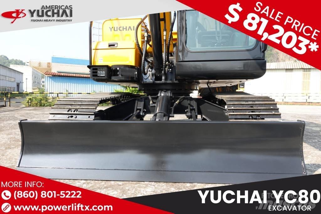 Yuchai YC80 履带挖掘机