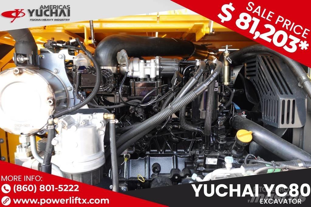 Yuchai YC80 履带挖掘机