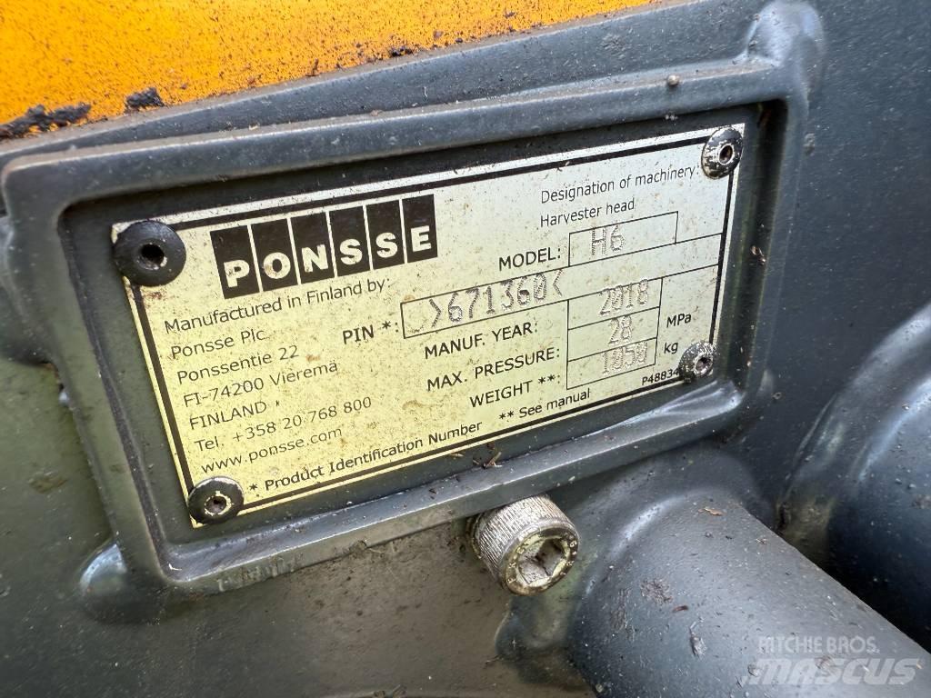 Ponsse ERGO 8W 收割机