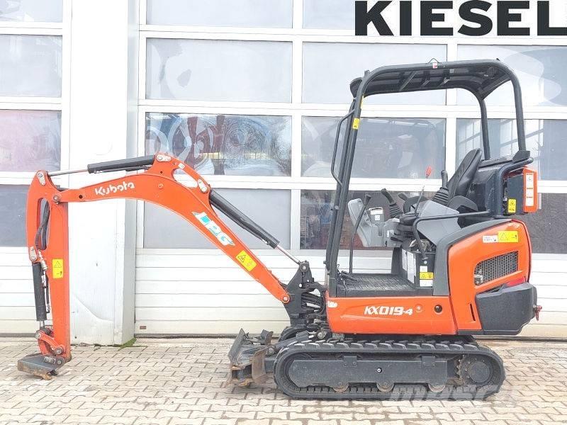 Kubota KX019-4 LPG 小型挖掘机
