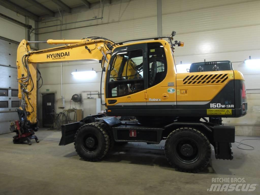 Hyundai R 160 W-9A 轮式挖掘机