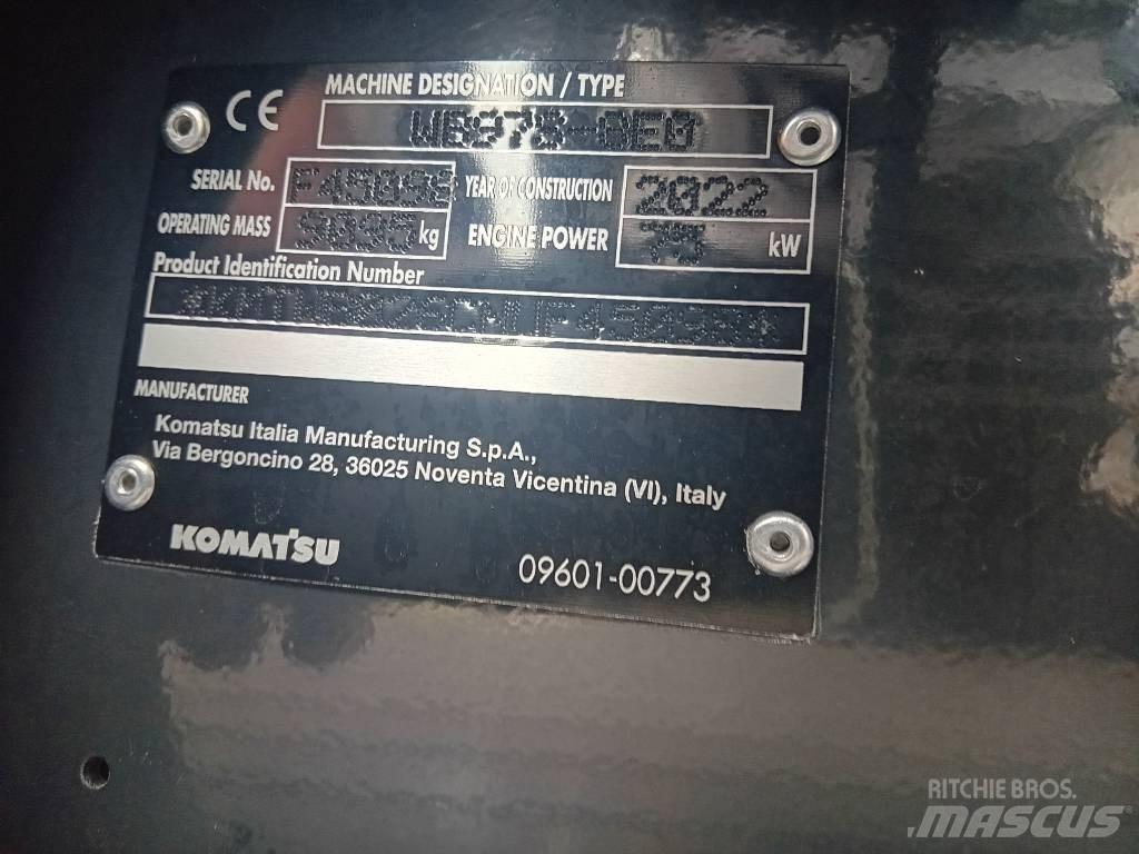 Komatsu WB 97 S- 8 反铲装载机