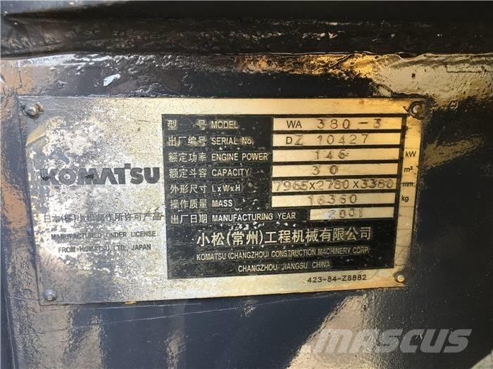 Komatsu WA 380-3 轮式装载机