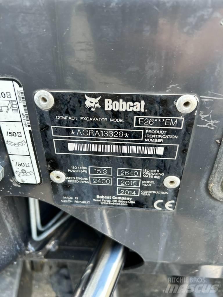 Bobcat E 26 小型挖掘机