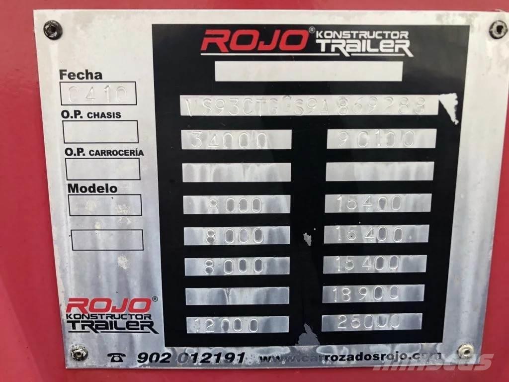  ROJO 1+ 3 LOWLOADER 低平板半挂车