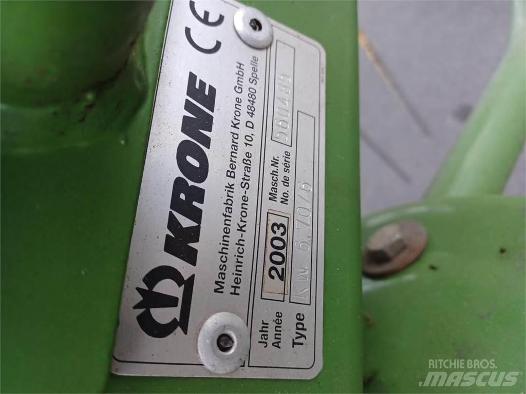 Krone KW 6.70/6 犁耙和摊草机