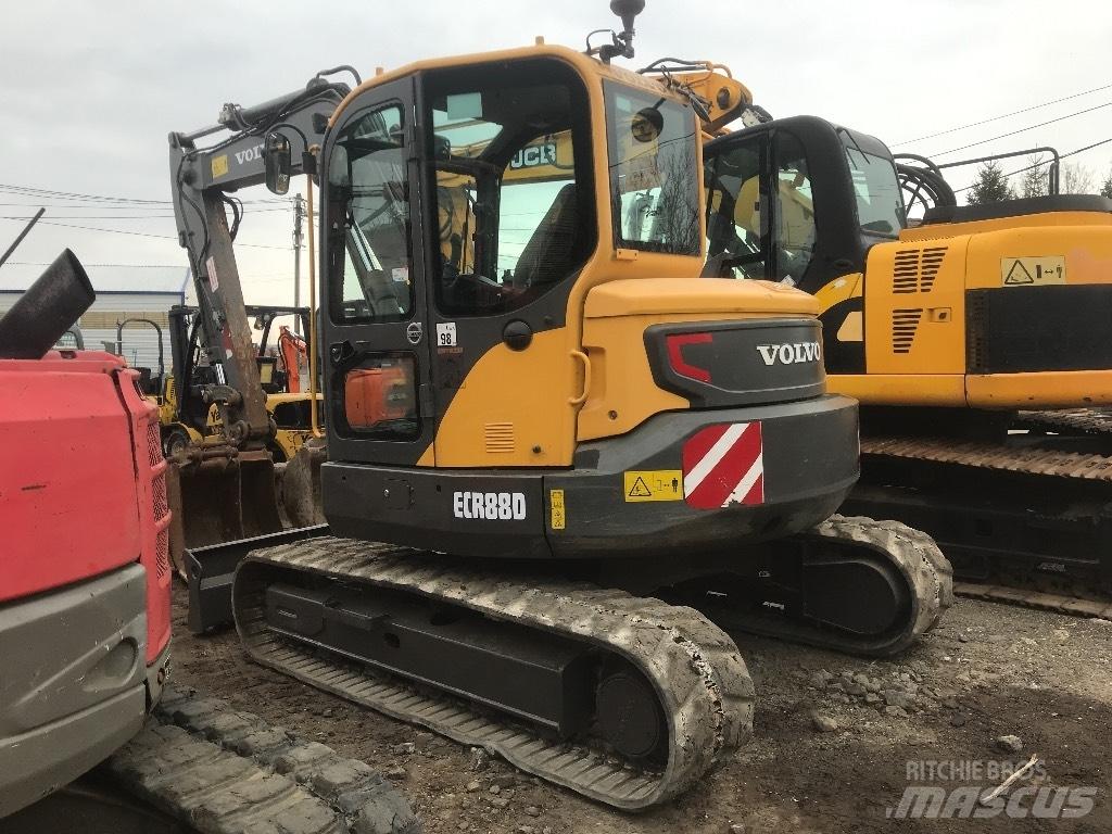 Volvo ECR 88 D 中型挖掘机