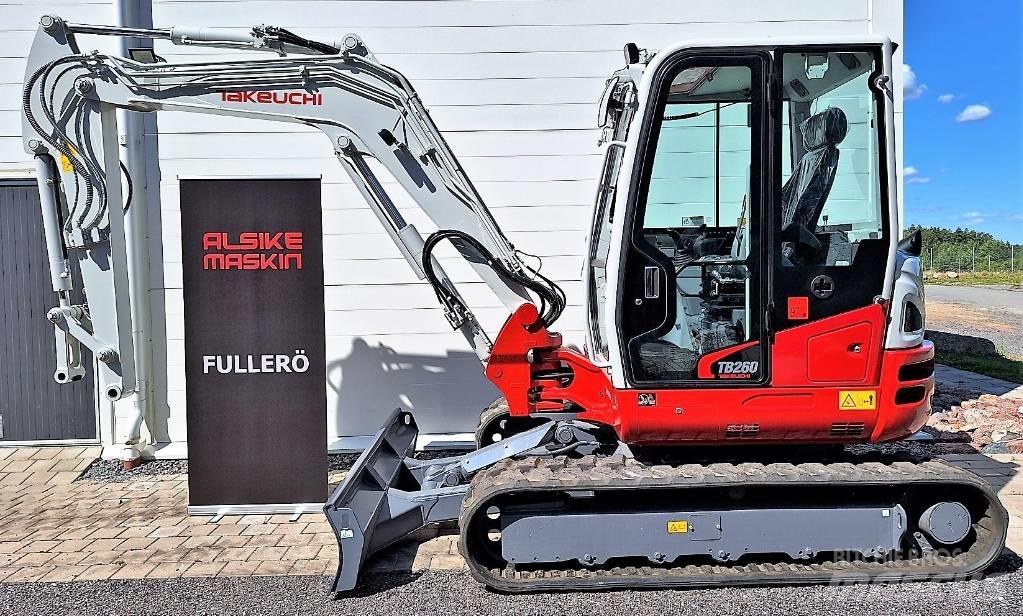 Takeuchi TB260 小型挖掘机