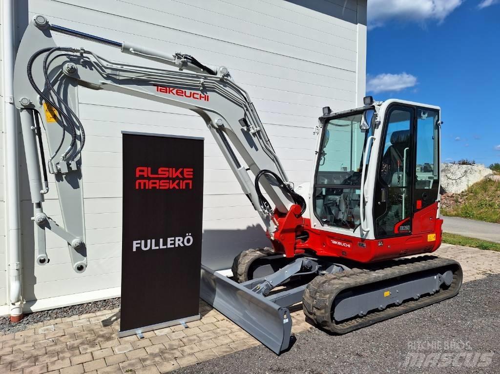 Takeuchi TB260 小型挖掘机