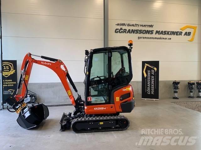 Kubota KX 019-4 小型挖掘机