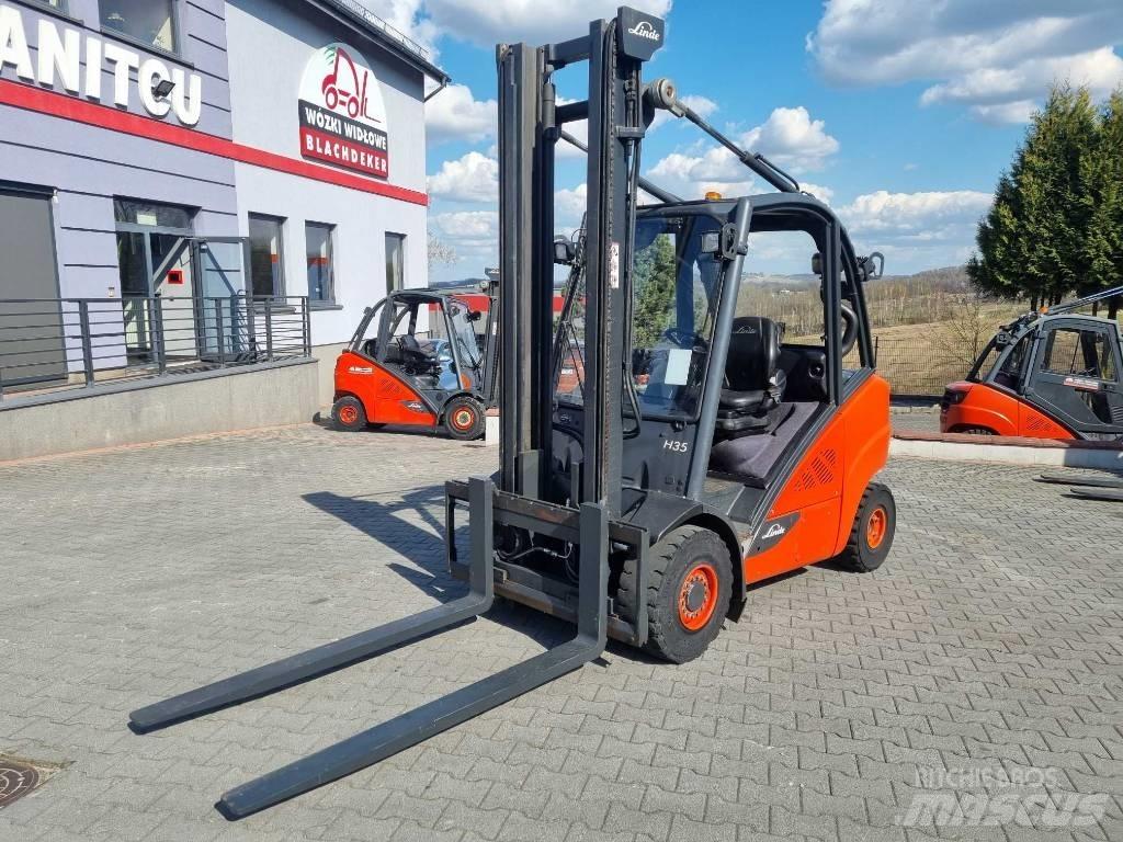 Linde H35D-02 柴油叉车