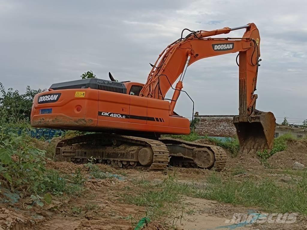 Doosan DX420LC 中型挖掘机