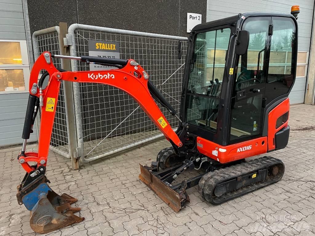 Kubota KX016-4 小型挖掘机