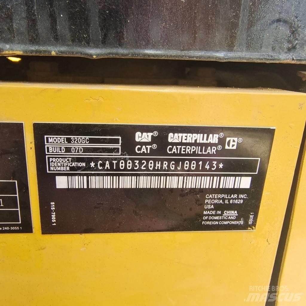CAT 320 GC 履带挖掘机