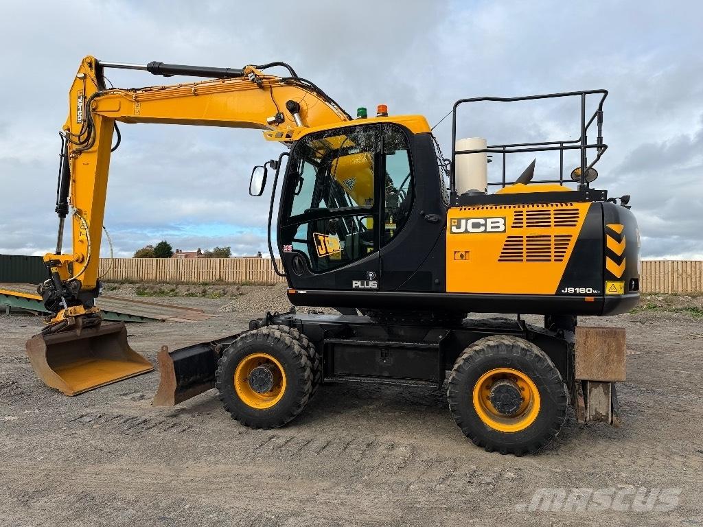 JCB JS 160 W 轮式挖掘机