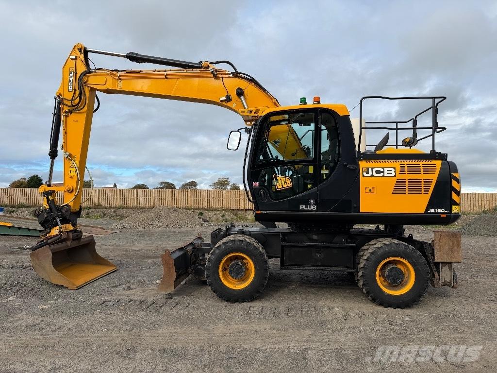 JCB JS 160 W 轮式挖掘机