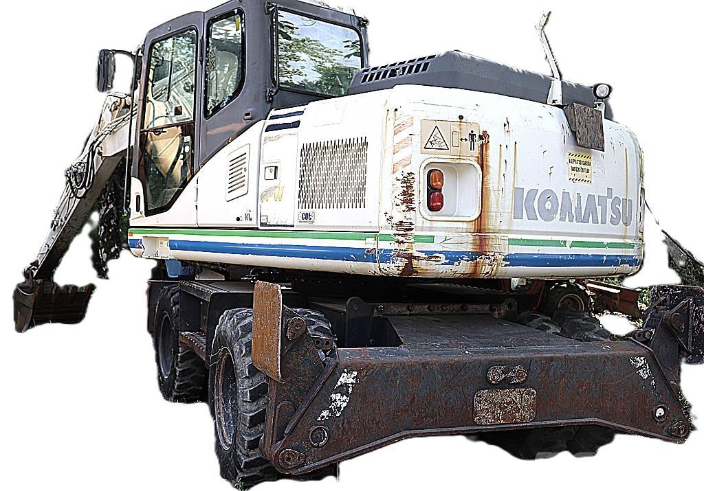 Komatsu PW 140-7 反铲装载机