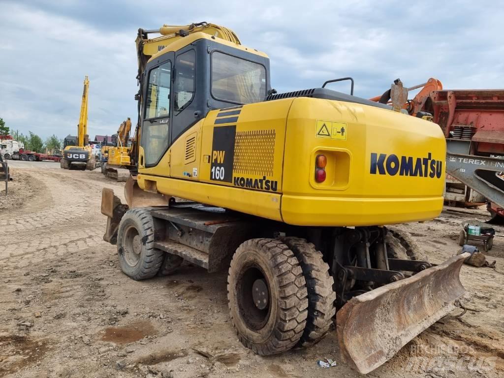 Komatsu PW 160-7 轮式挖掘机