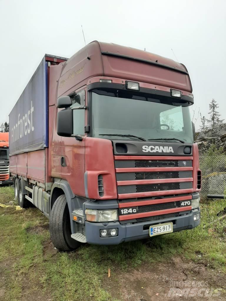 Scania R 124 篷布货车