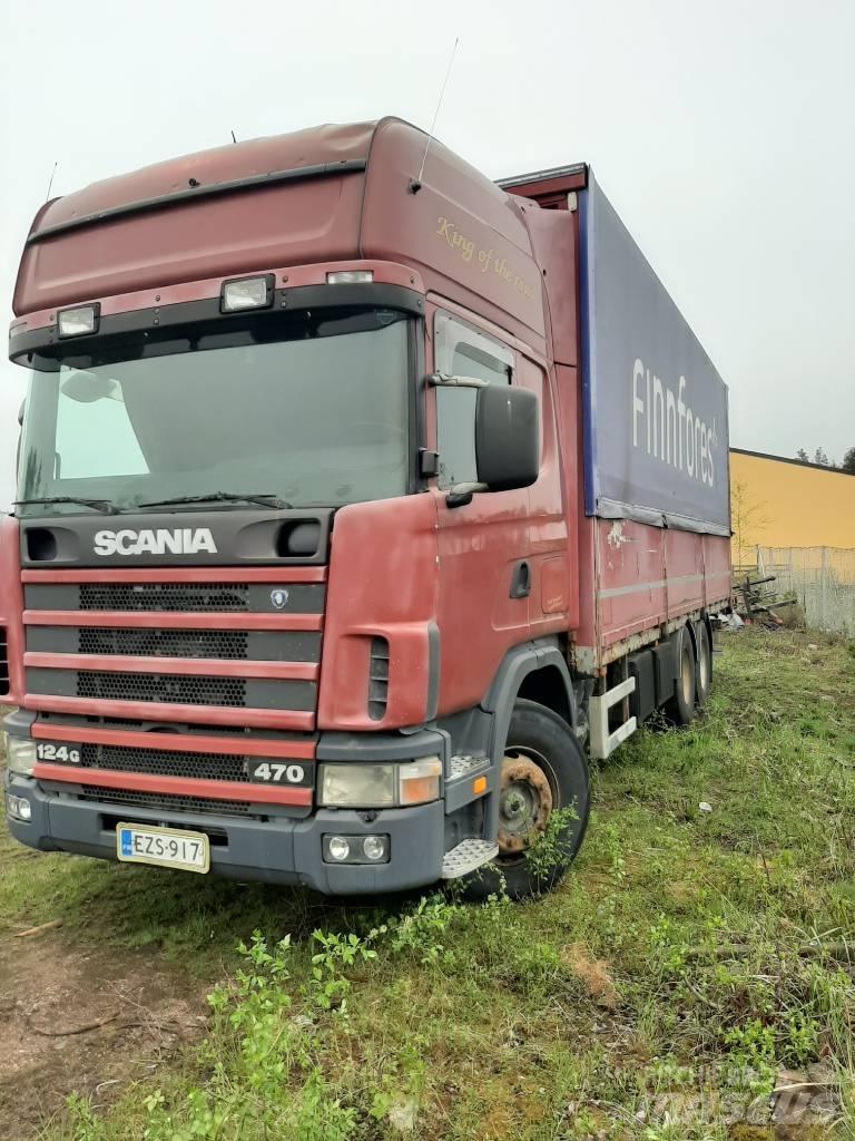 Scania R 124 篷布货车