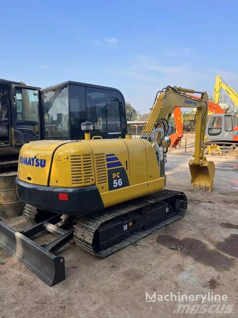 Komatsu PC56-7 移动式破碎机